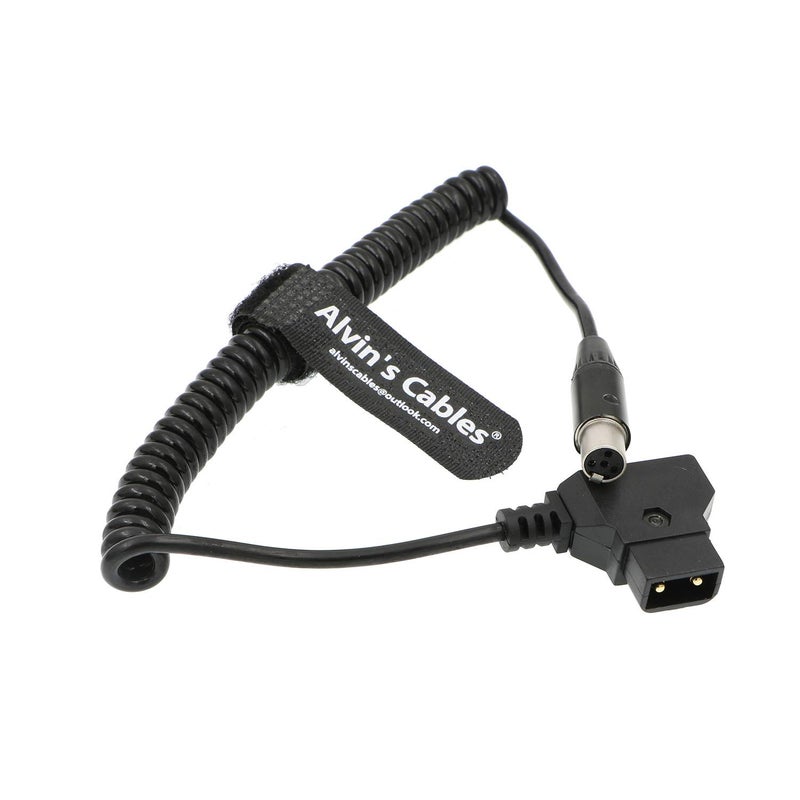 Alvin's Cables كابل طاقة تلفزيون ألوين من داب إلى موصل ميني XLR 4 دبابيس أنثوي لكاميرا ARRI RED - Image 2